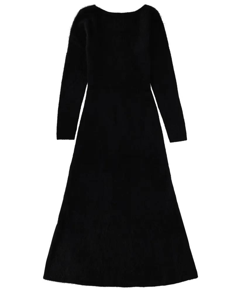 The Garment Roma Dress — Black Black