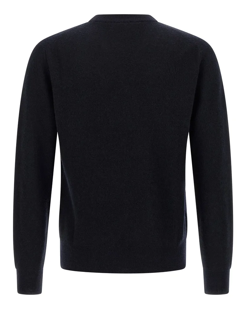 Brioni Cashmere-Wool Blend Sweater — Navy Navy