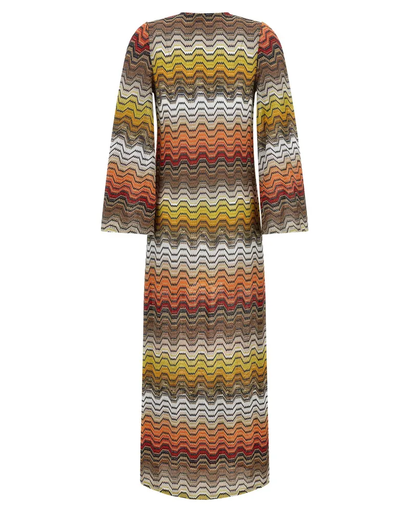 Missoni Greek Motif Cover-Up Dress — Multicolor Multicolor