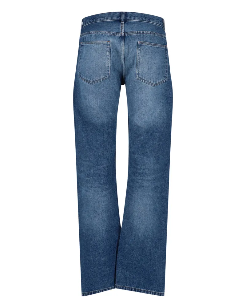 A.P.C. Men's  Jeans Blue Cotton Blue