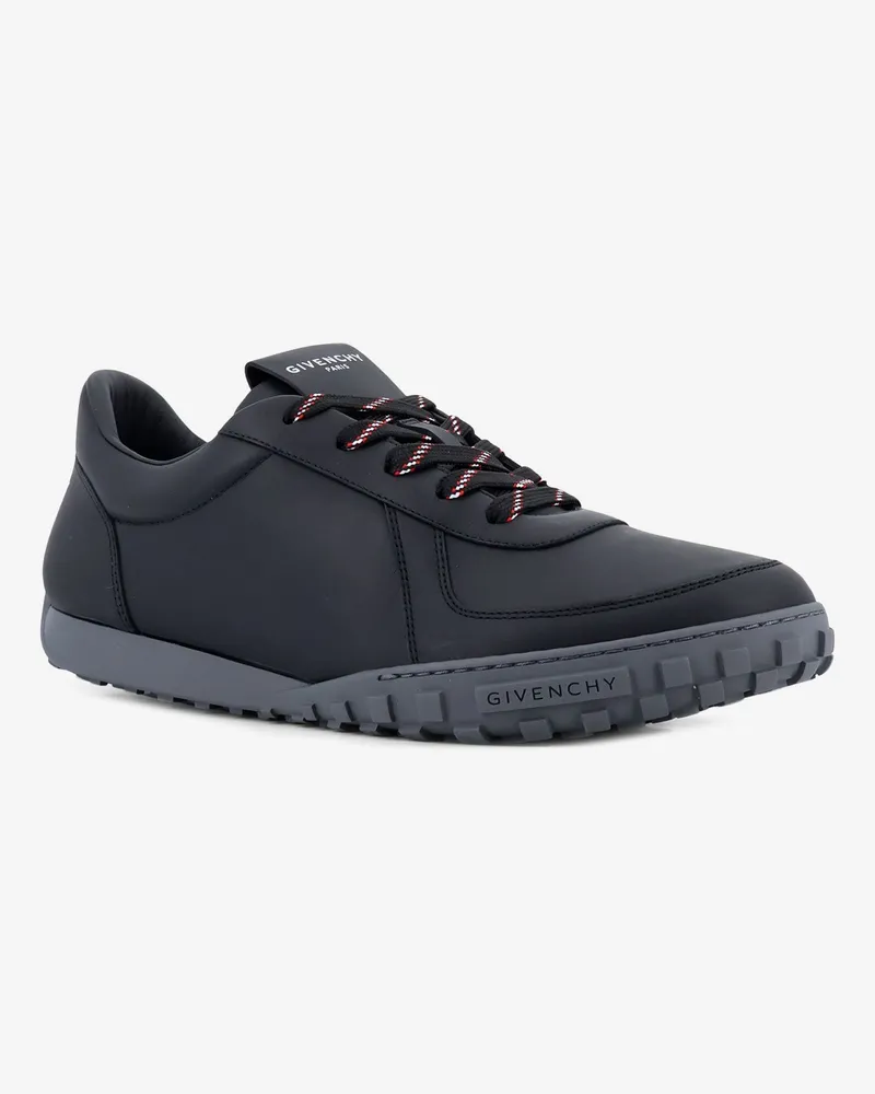 Givenchy Men's Leather Sneakers Black Trainers Black