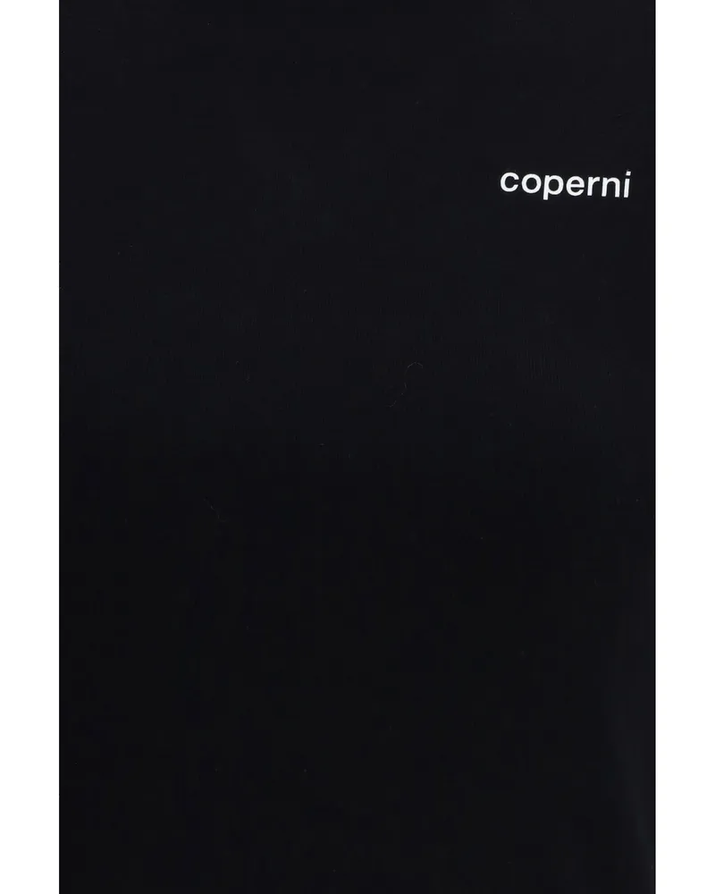 COPERNI Women T-Shirt Baby Tee Black-White Cotton T-Shirts & Jerseys Black/white Black