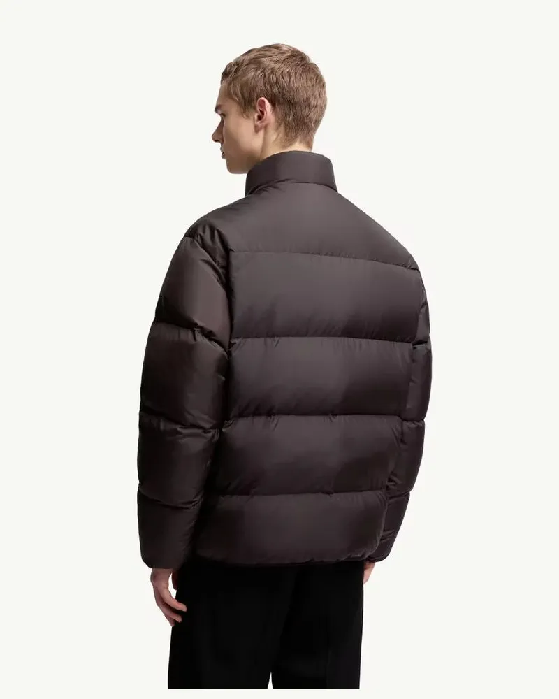 Moncler Quilted Down Down Jacket — Black Black