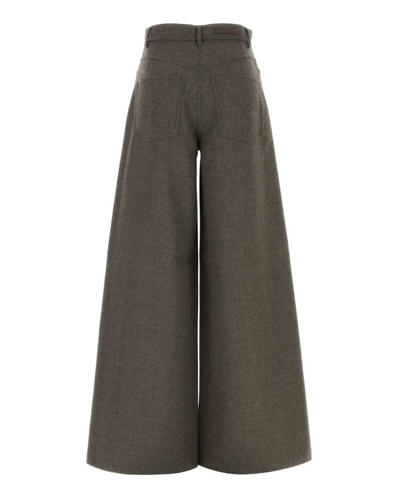 Max Mara Gennaio Trousers — Brown Brown