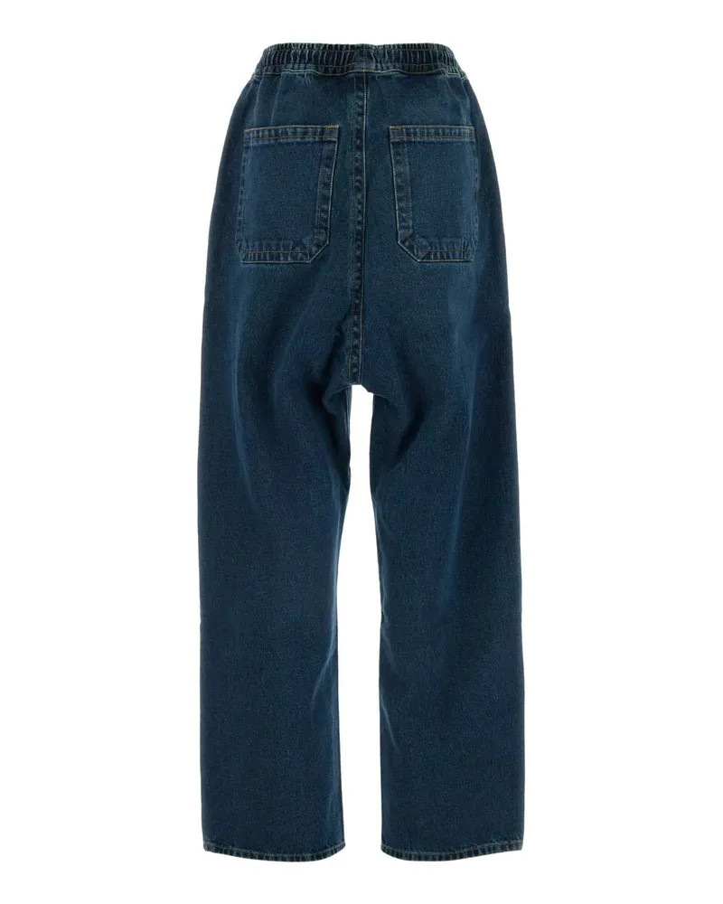 Y/PROJECT Women's Denim Jeans Evergreenvintageblue Exterior: Organic Cotton Blue