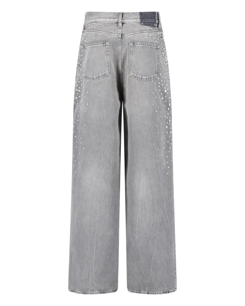 Golden Goose Women's Jeans Grey Cotton Gray