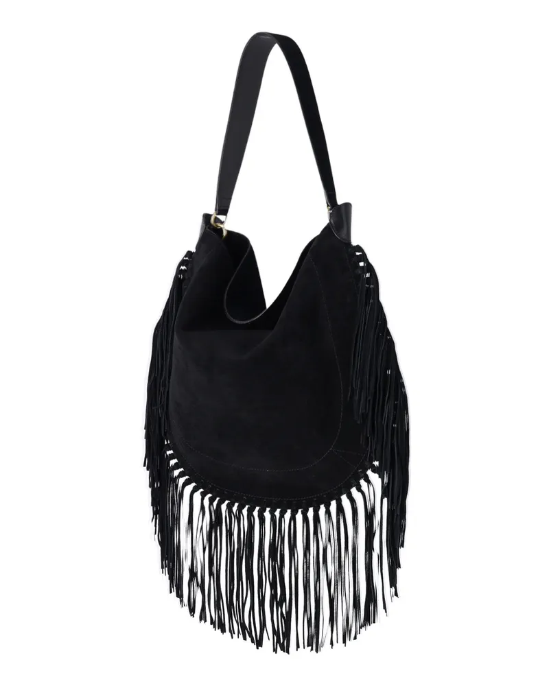 Isabel Marant Women's Bags Black Calf Leather Black