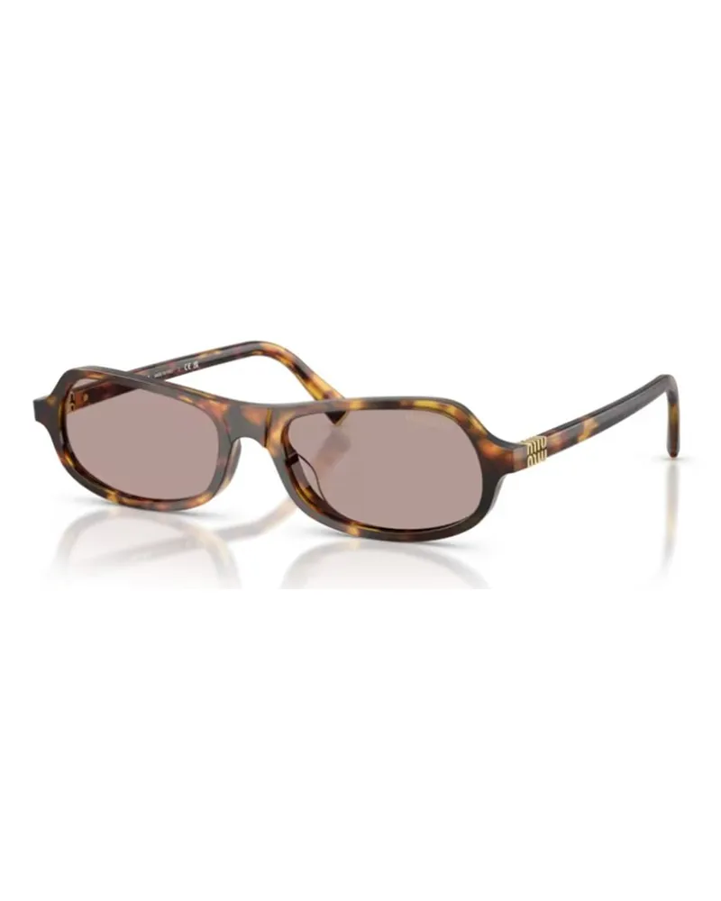 Miu Miu MUB10SU Sunglasses — Brown Brown