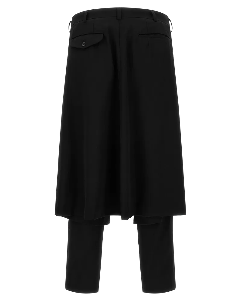 Comme des Garçons Homme Plus Trousers — Black Black