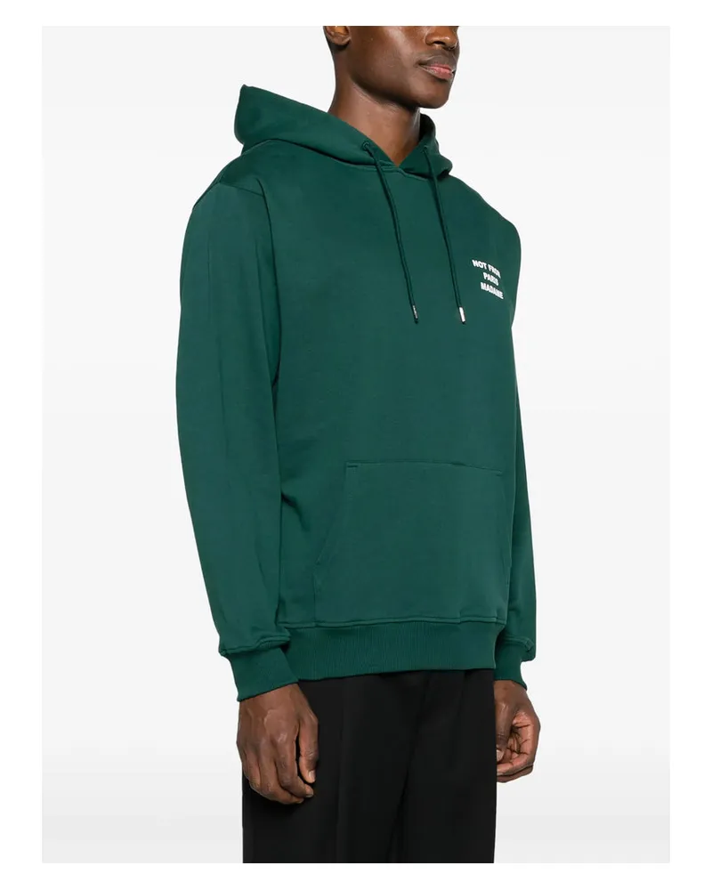 Drôle de Monsieur Dkgre Hooded Sweatshirt — Green Green