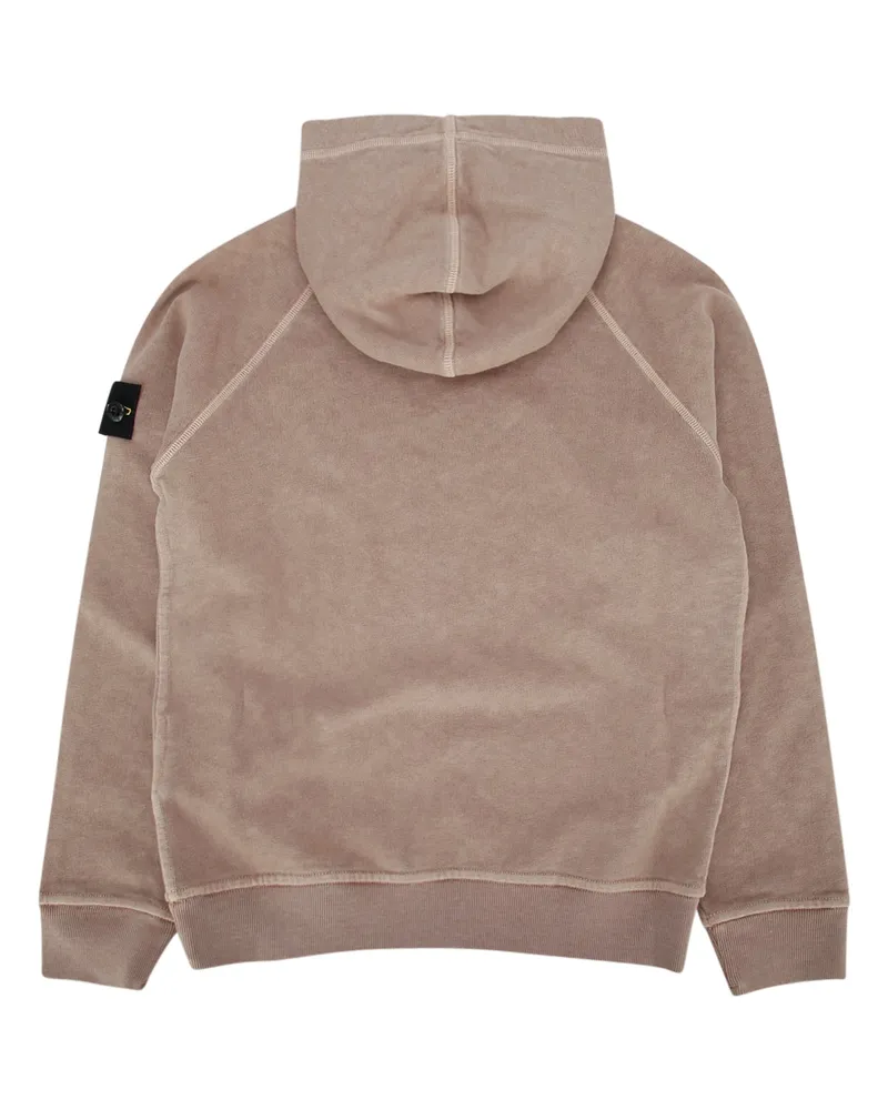 Stone Island Boys' Hoodie Sweater Dovegrey Capo: Cotone Felpe Gray