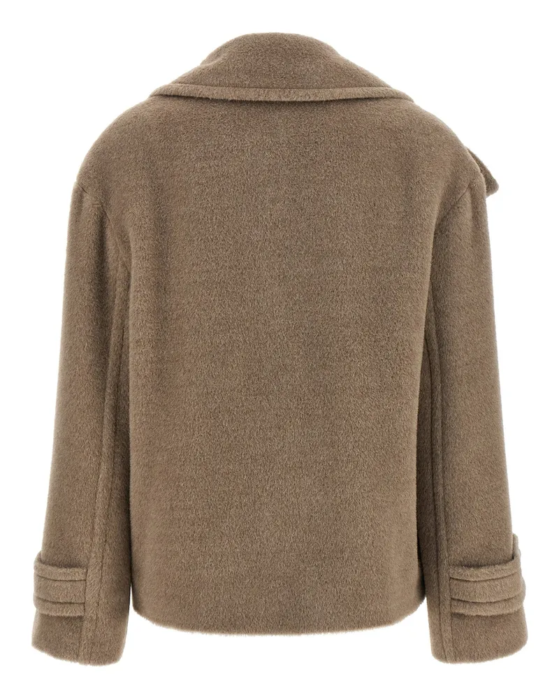 Tagliatore Sheila Coat — Beige Beige
