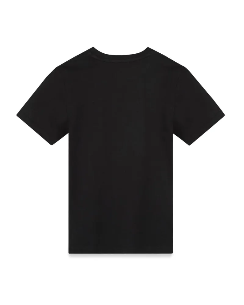 DKNY Cotton T-Shirt — Black Black