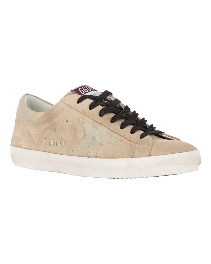 Golden Goose Men's Sneakers Beige Upper: Cow Leather Beige
