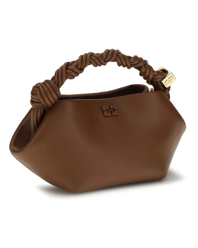 Ganni Bou Shoulder Bag — Brown Brown