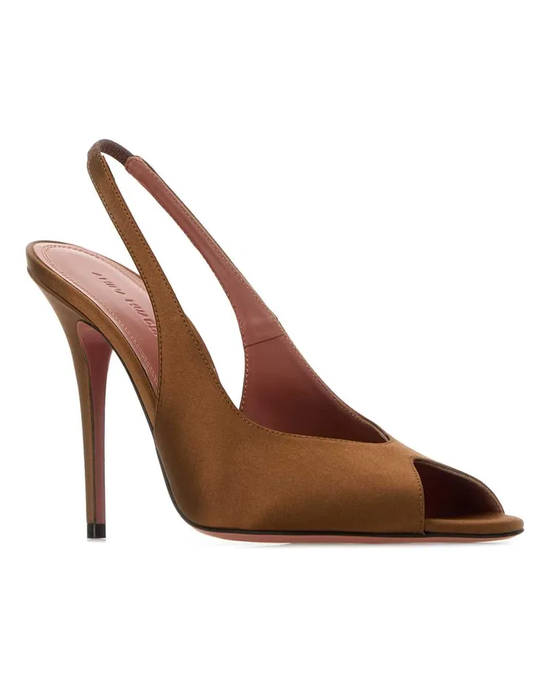 Amina Muaddi Kristinasling105 Mocha Sandali Sandal Brown