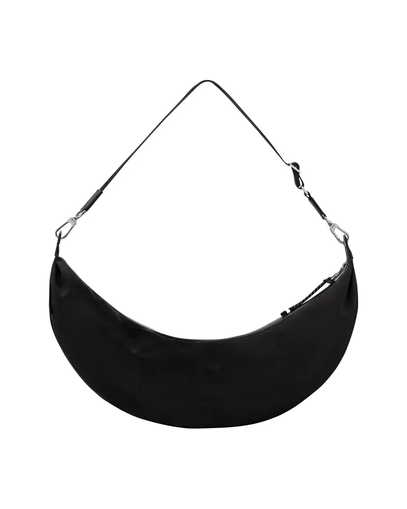 Longchamp Paris Shoulder Bag — Black Black