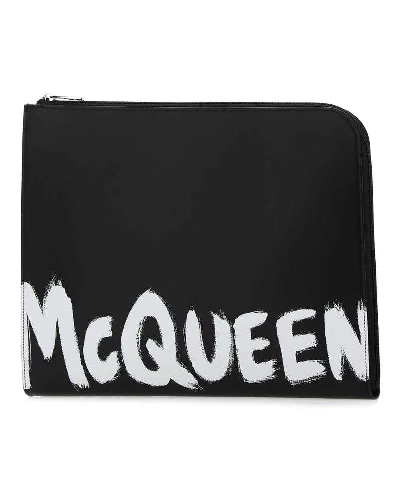 Alexander McQueen 6094811nt5b 1070 Blackwhite Extra-Accessori Accessory Black