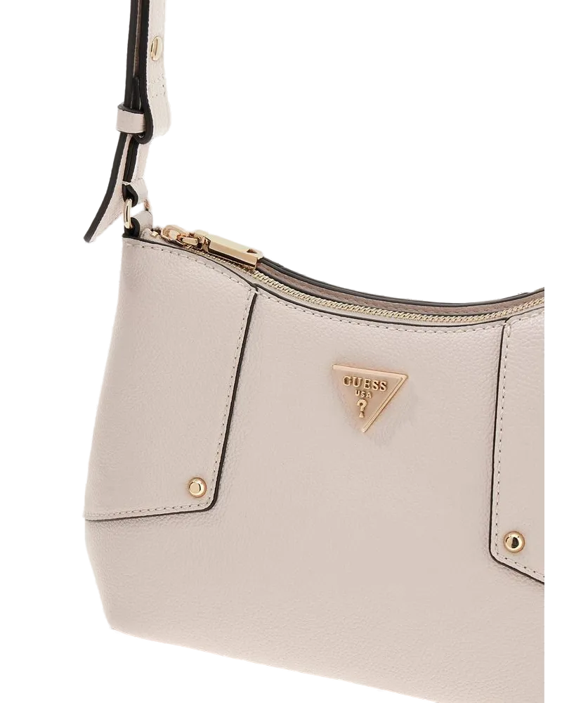 Guess Darcy Shoulder Bag — Beige Beige