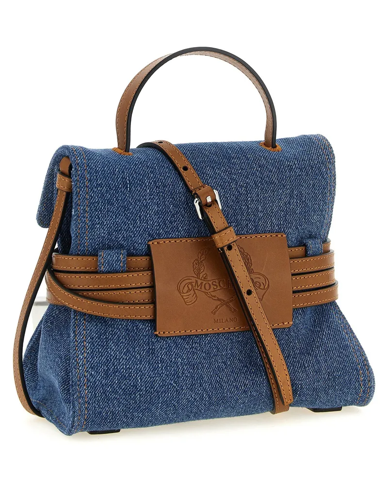 Moschino Handbag — Blue Blue