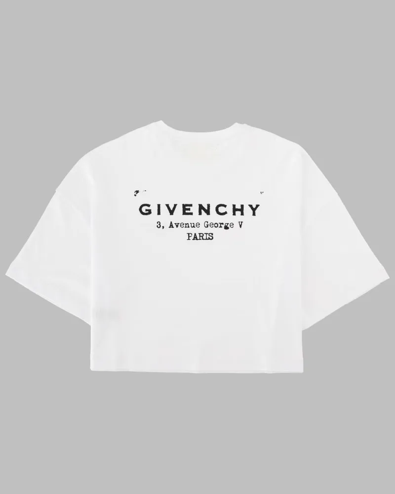 Givenchy Cotton T-Shirt — White White