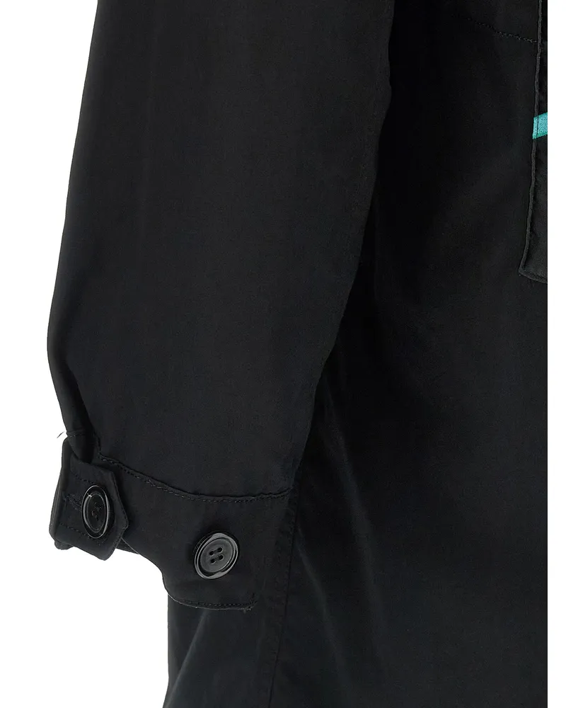 Undercover Men's Black Cotton Parka Clothing Black