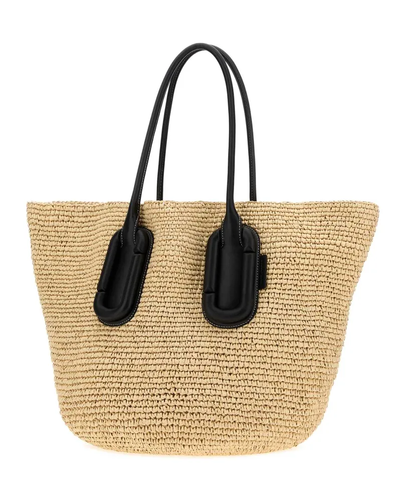 Marc Jacobs Women's Tote Beige Straw Beige