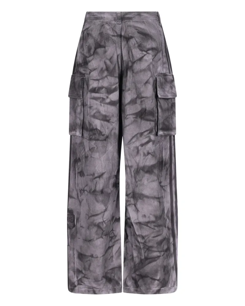 adidas Women's Trousers Grey Cotton Gray