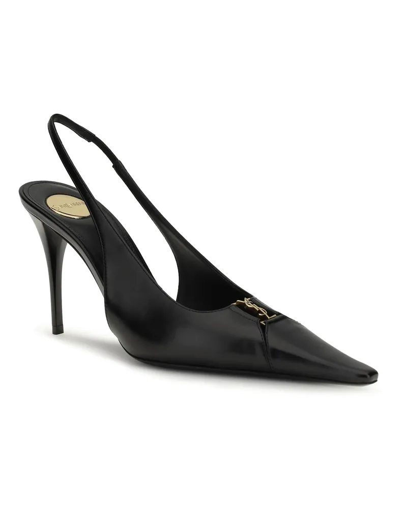 Saint Laurent Women's Babylon Pumps Nero High Heel Shoes Black