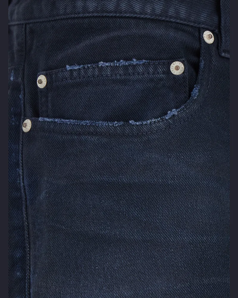 Balenciaga Oversized Denim Jeans — Blue Blue