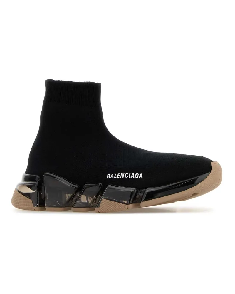 Balenciaga 617196w2dc4 1092 Black - Beige T Polyester Sneaker Black