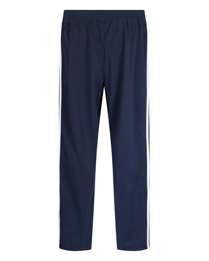 adidas Men's Trousers Blue Polyester Navy