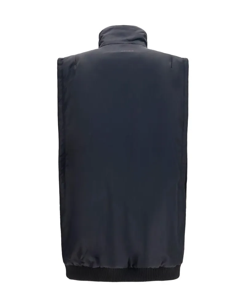 Maison Margiela Women's Black Polyamide Sleeveless Jacket Clothing Black
