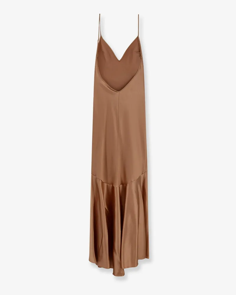 Elisabetta Franchi Women's Dress Satin Pink Polyester Pink