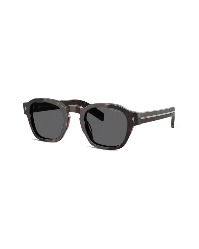 Prada PRA16S17N731 Tortoiseshell Acetate Sunglasses — Brown Brown