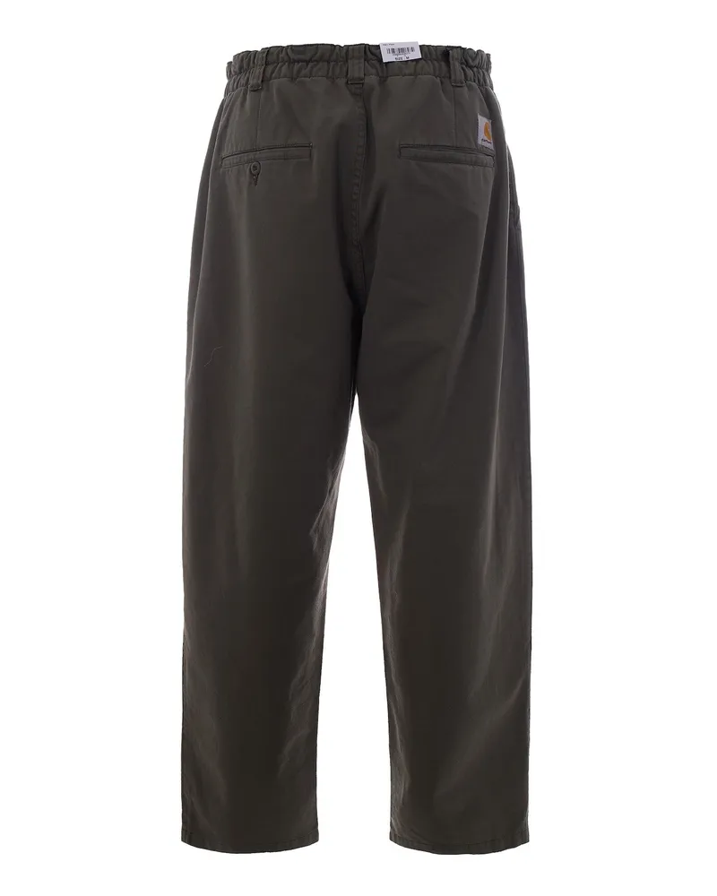 Carhartt WIP Men Trousers Marv Leaf Cotton (lenexa Twill Green