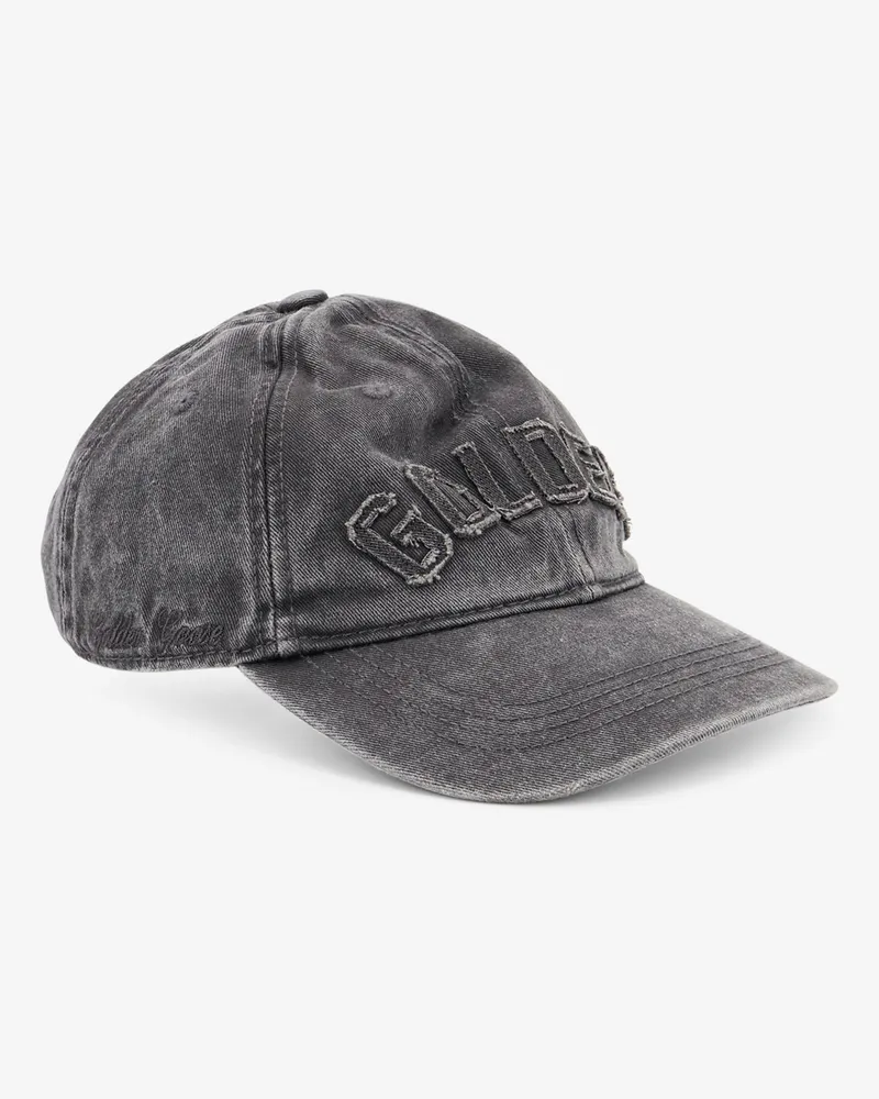 Golden Goose Men's Cotton Hat Grey Gray