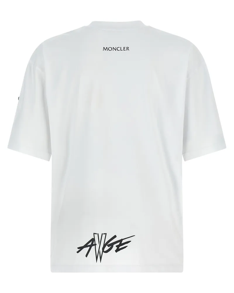Moncler Men's Black Cotton T-Shirt Black
