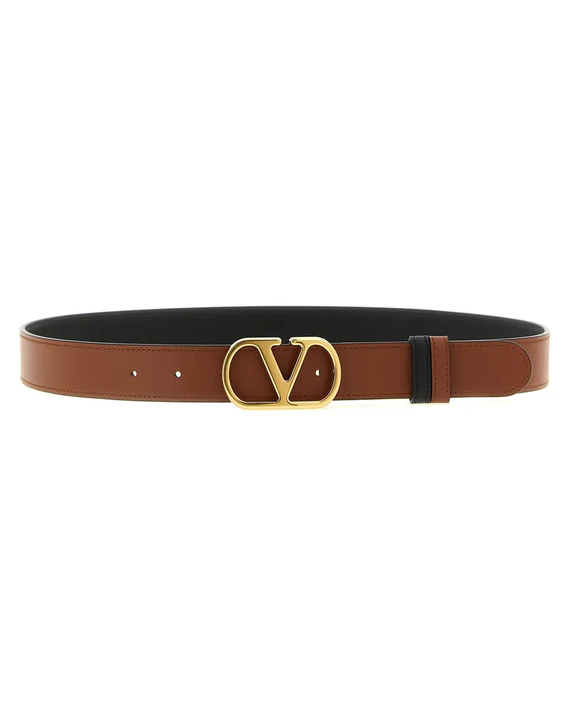 Valentino Garavani VLogo Belt — black Black