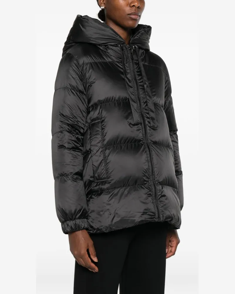 Max Mara Seia Down Jacket — Black Black