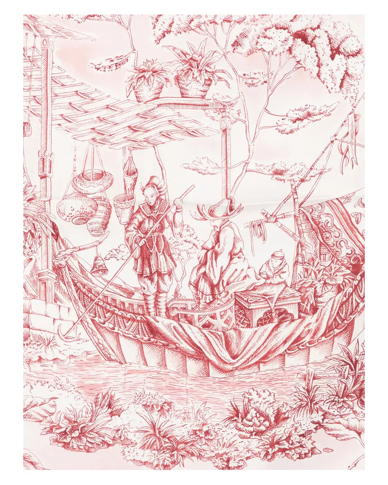 Ferragamo Rosa Scarf — Pink Pink