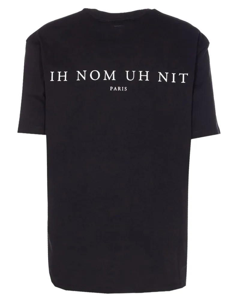 IH NOM UH NIT Ornamental Print T-Shirt — Black Black