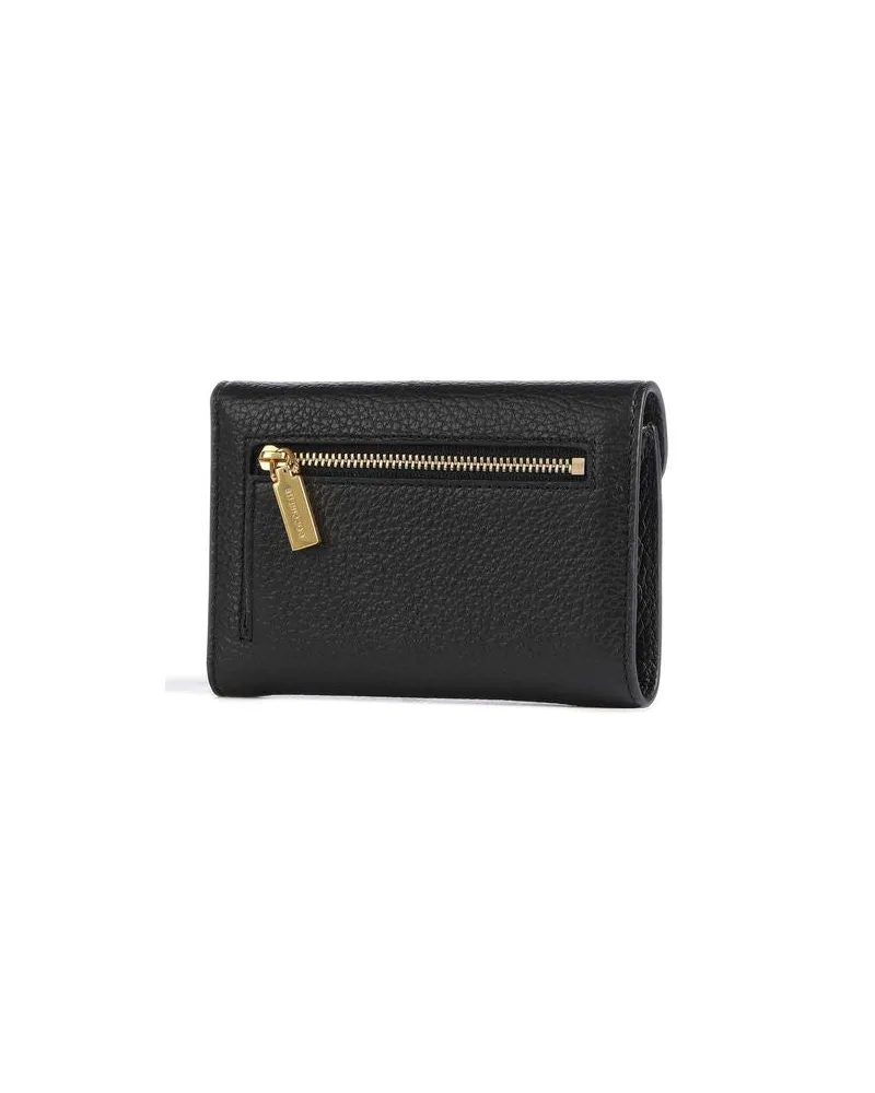 Coccinelle Women's Wallet Black Bovine Leather Bags Black