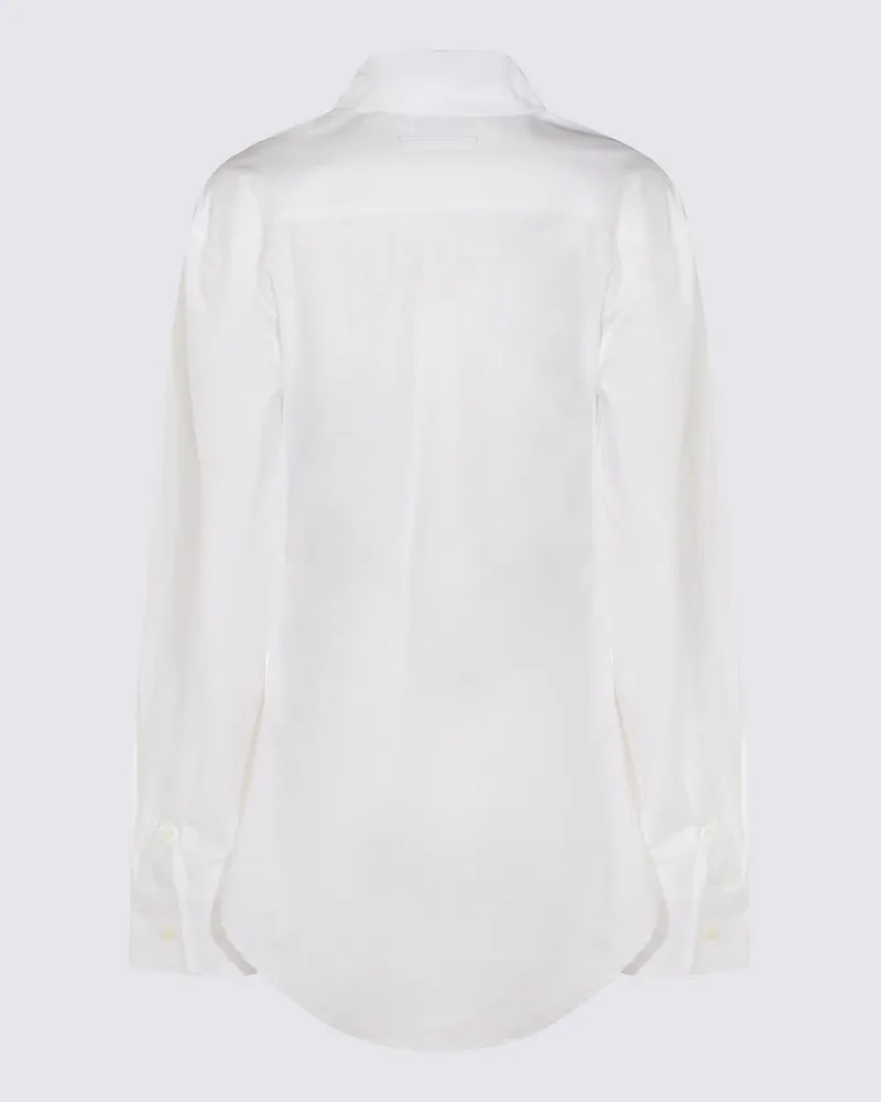 Jean Paul Gaultier Women's Shirts White-Bluegrey Co Ea White/bluegrey White