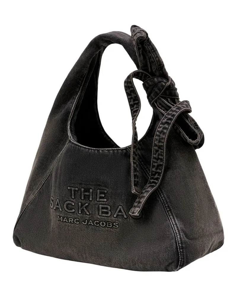 Marc Jacobs Women's The Sack Shoulder Bag -  Cotton Black Shoulder-Hobo-Bags Black