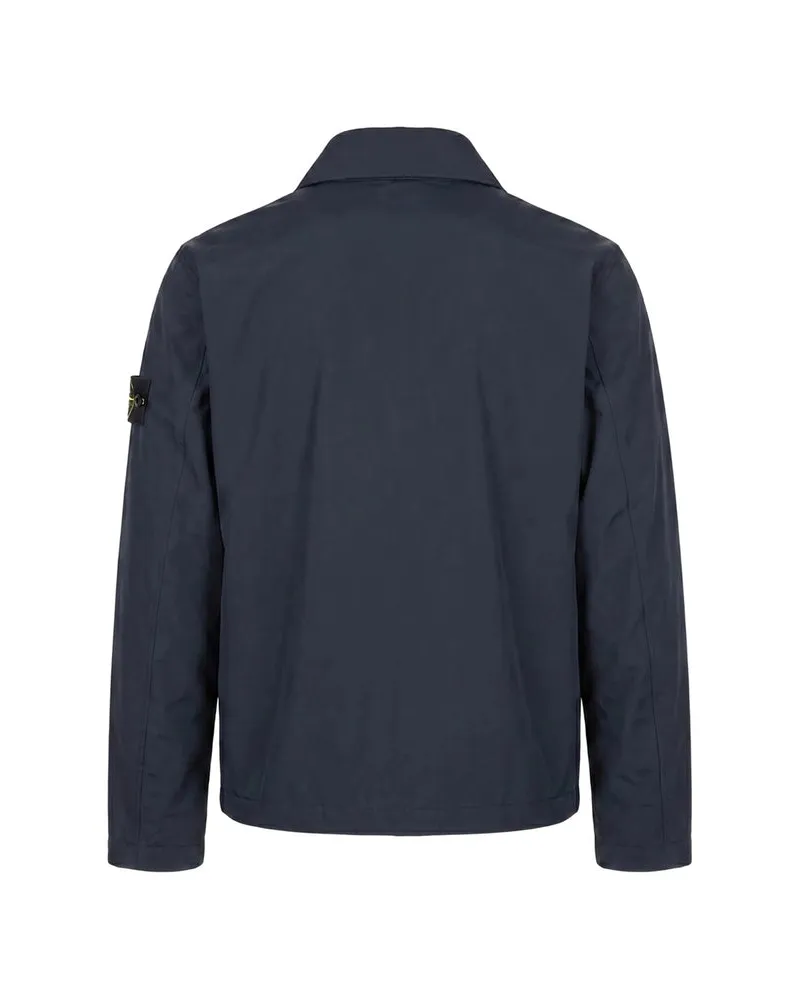 Stone Island Technical Polyester Jacket — Navy Navy