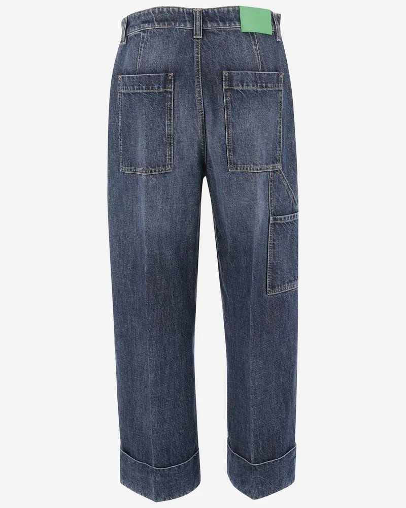 Bottega Veneta Women's Jeans Blue Denim Cotton Blue