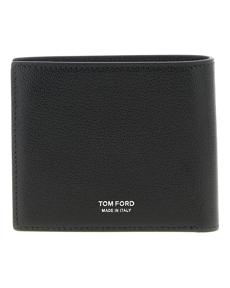 Tom Ford Goatskin Leather Wallet — Black Black