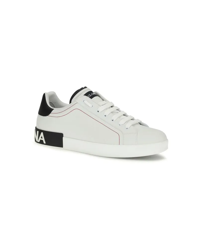Dolce & Gabbana Portofino Sneaker — White White