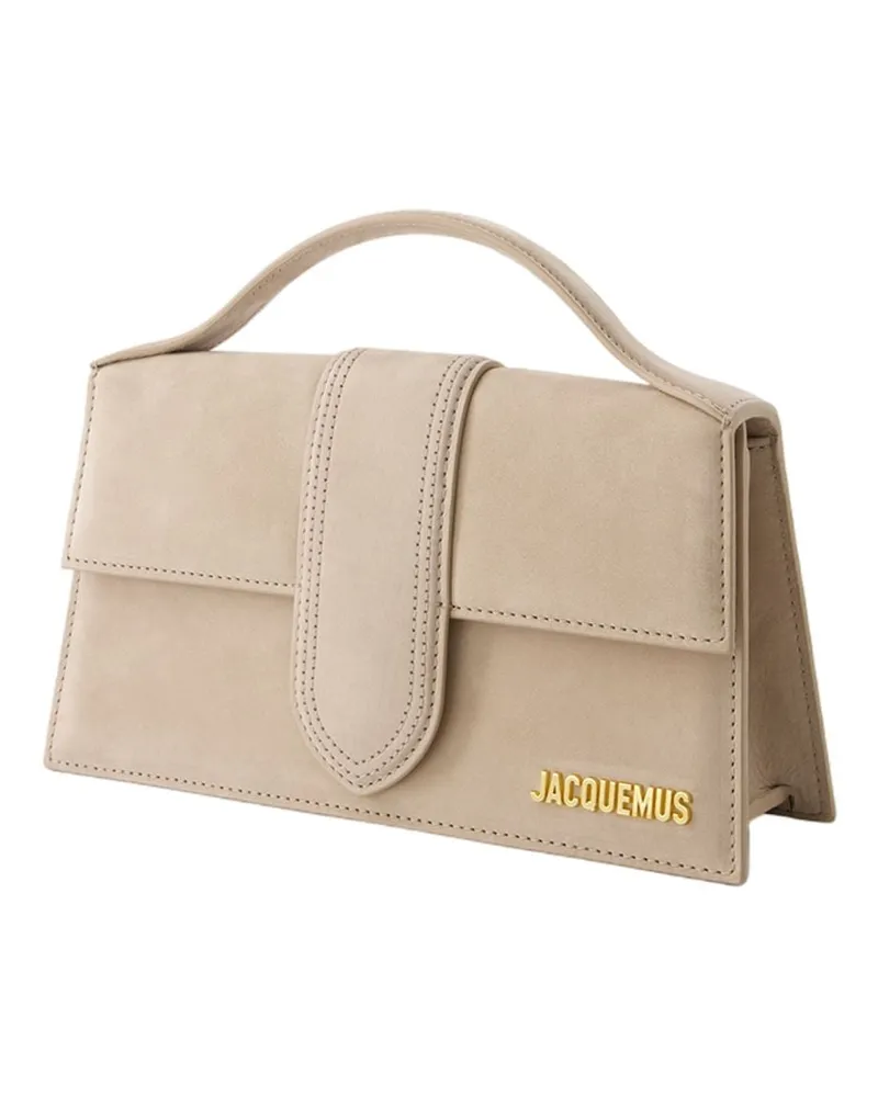 Jacquemus Women's Le Grand Bambino -  Leather Beige Cowhide Bags Handbags-Purses Beige
